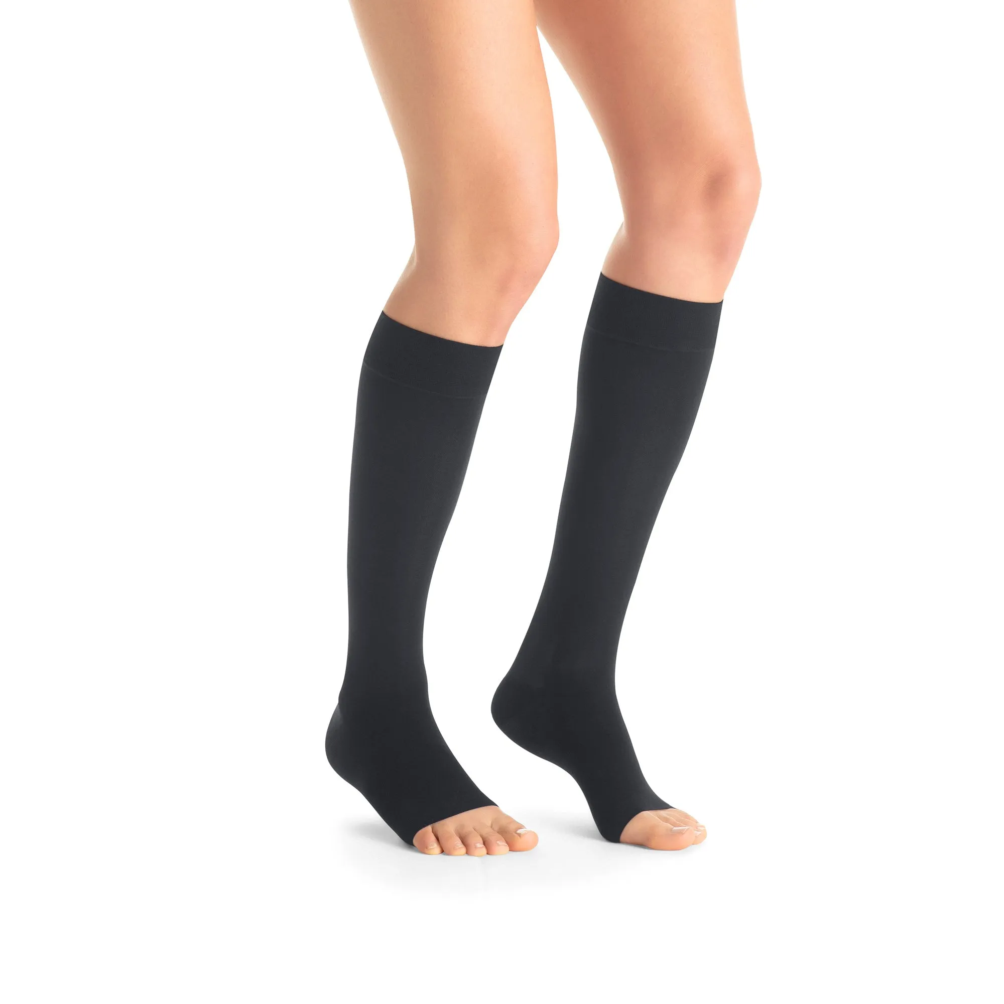 Jobst Opaque Open Toe Maternity Knee Highs - 20-30 mmHg