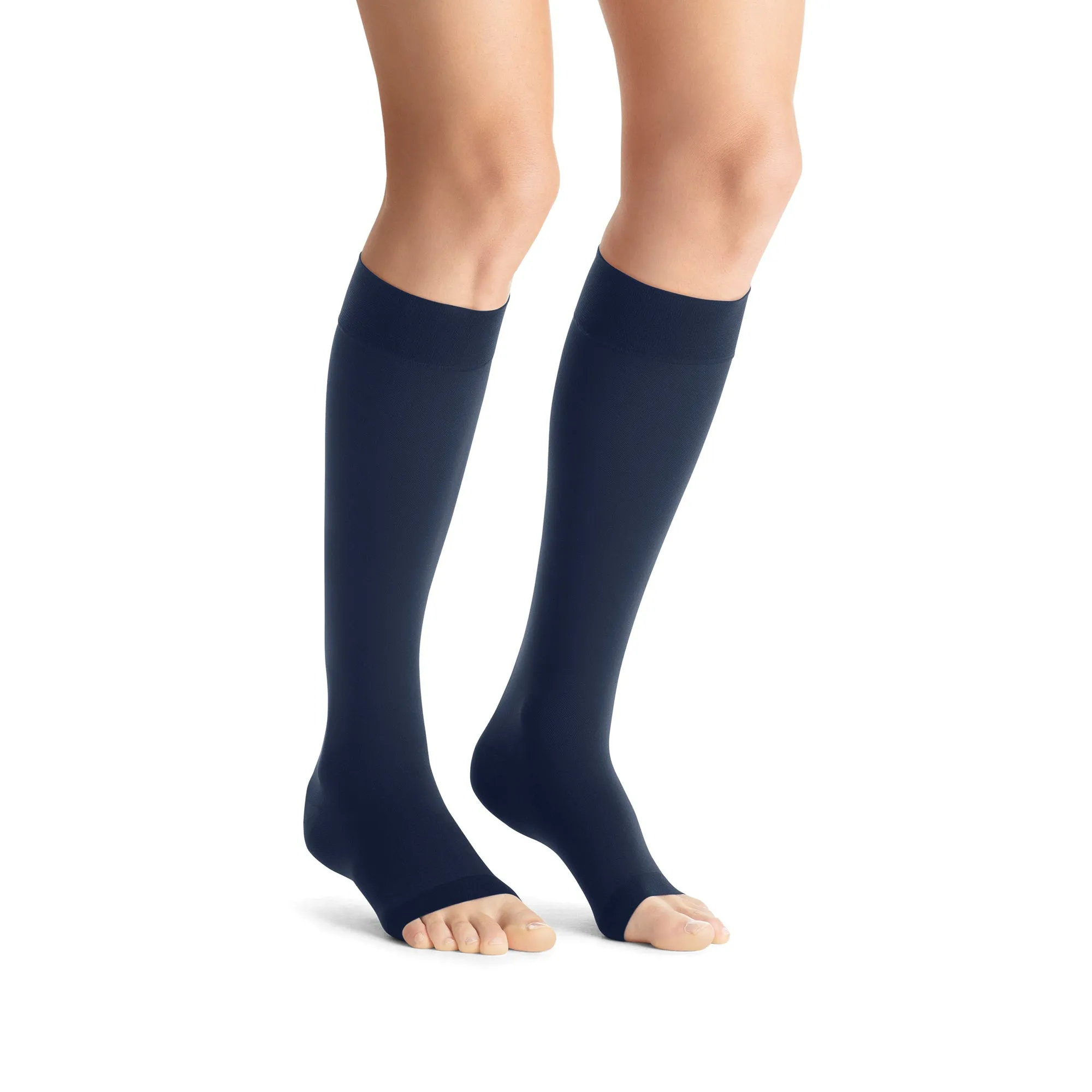 Jobst Opaque Open Toe Maternity Knee Highs - 20-30 mmHg