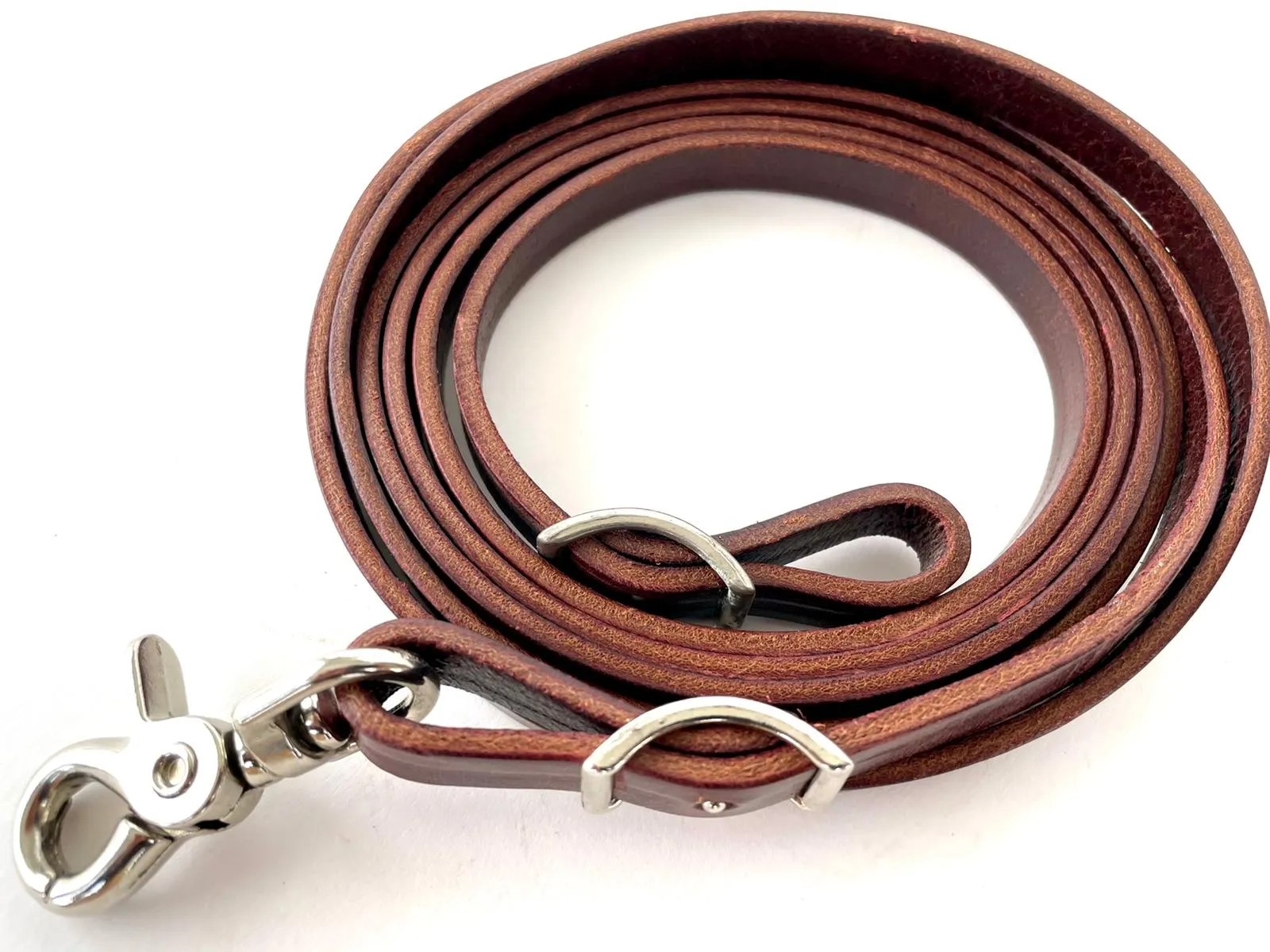 Latigo Leather Roping Reins - 1/2"