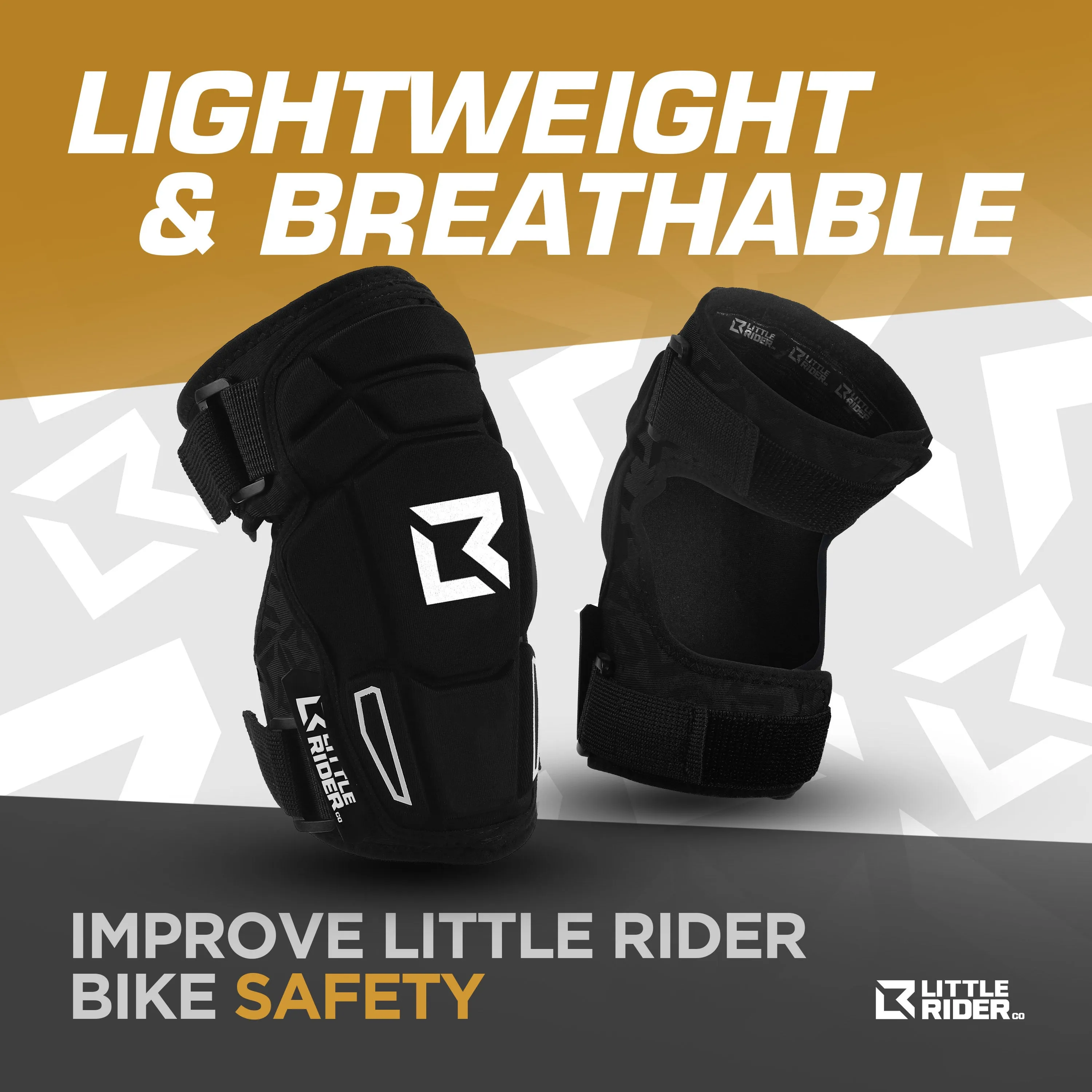 LITTLE RIDER CO ARMOUR - KIDS BIKE ELBOW PROTECTION (LITE EDITION)