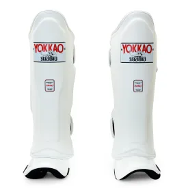 Matrix White Shin Guards