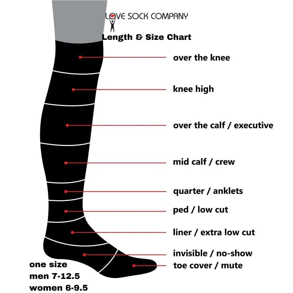 Men's Black Dress Socks