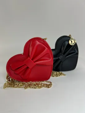 Mini Heart Shaped Little Girl Crossbody Purse