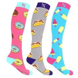 Munchies Compression Socks (3-Pairs)