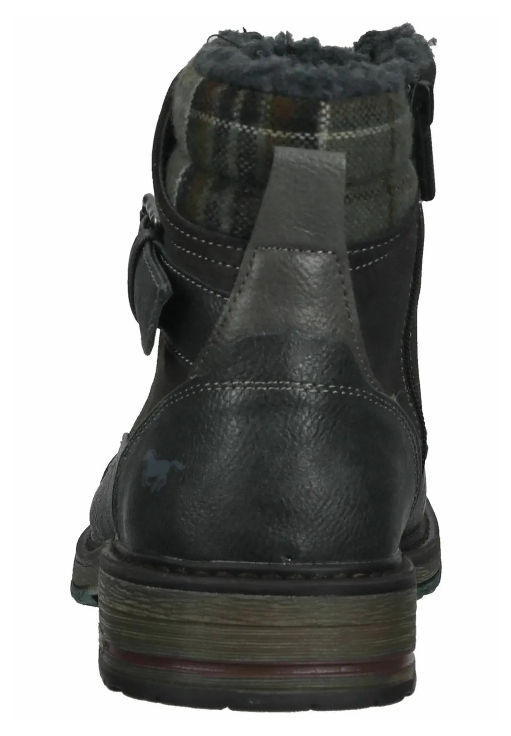 Mustang lace-up boots, graphite