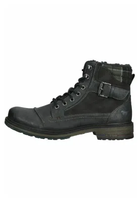 Mustang lace-up boots, graphite