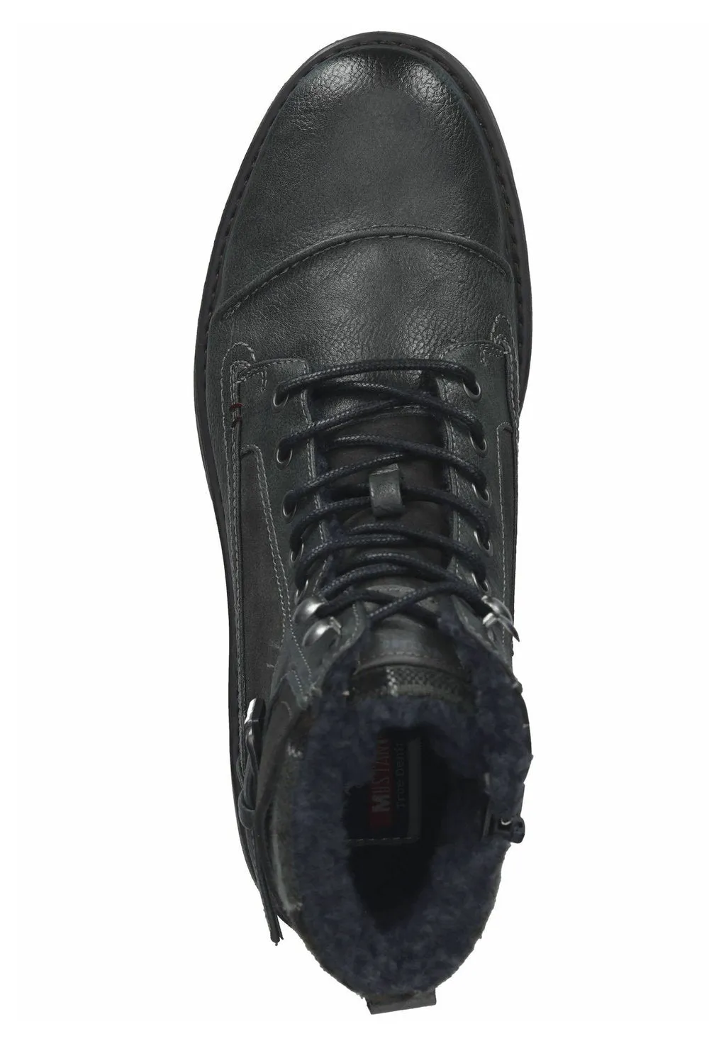 Mustang lace-up boots, graphite