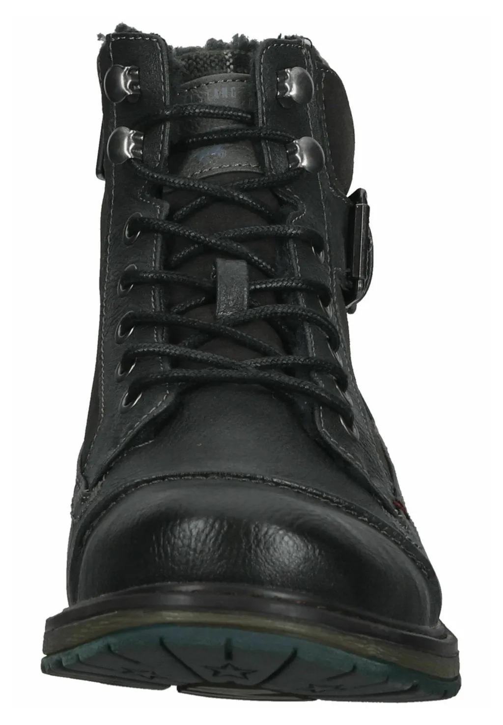 Mustang lace-up boots, graphite