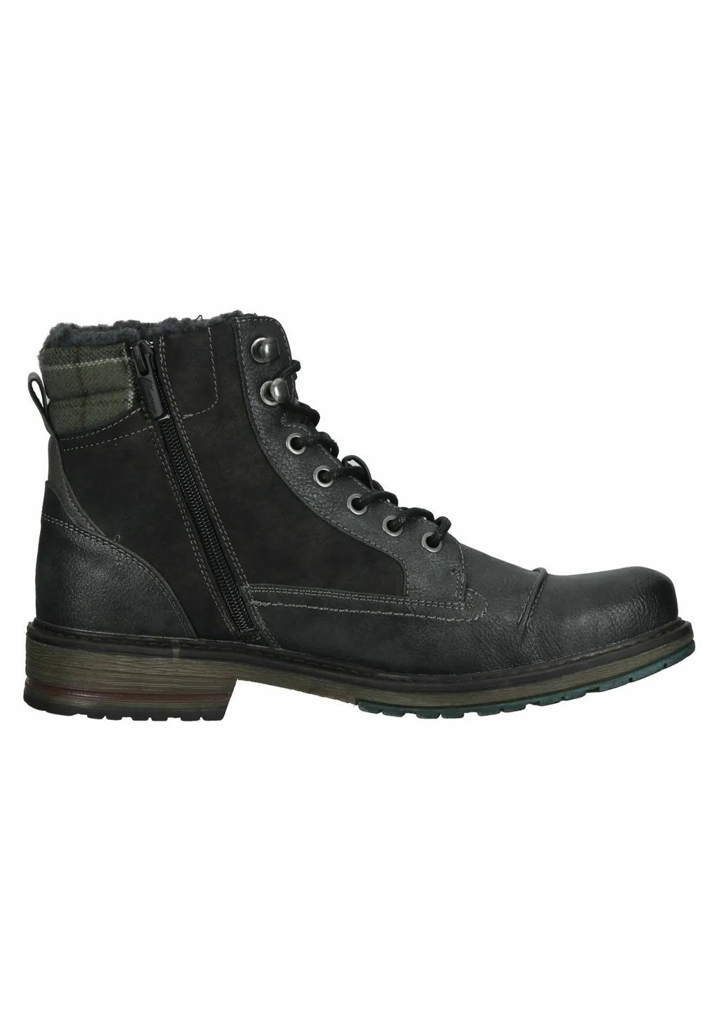 Mustang lace-up boots, graphite