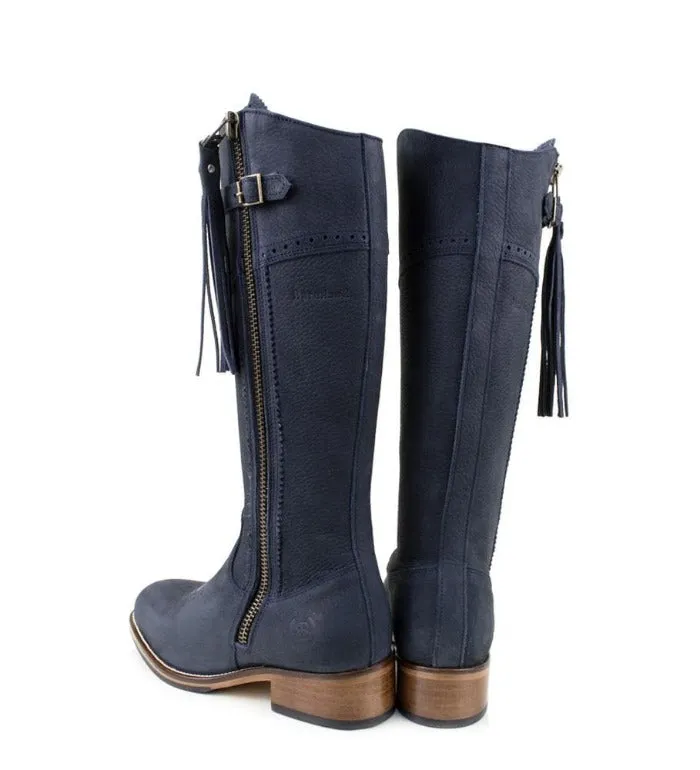 Mustang - Mid Calf Boot - Blue - Size UK 3 & 8 only