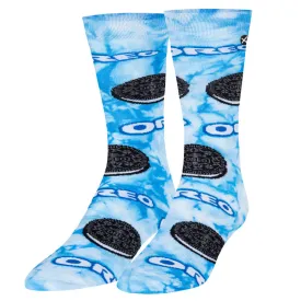 "Oreo Tie Dye" Crew Socks by ODD Sox