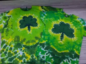 Shamrock Shaped Tie-Dye