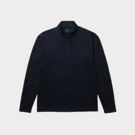 Snow Peak Pe/Wo Hybrid Half Zip T-shirt I Sort