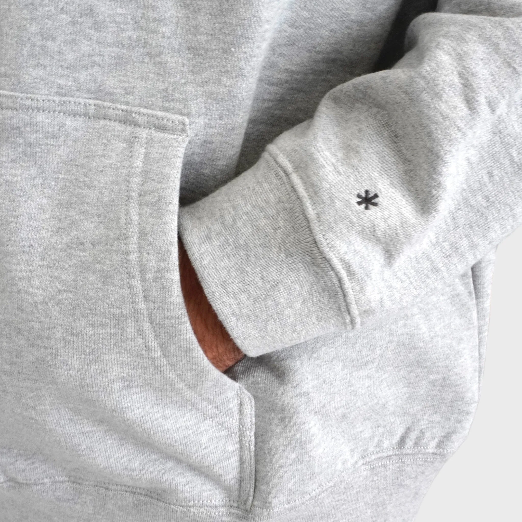 Snow Peak Recycled Cotton Hoodie I Grå