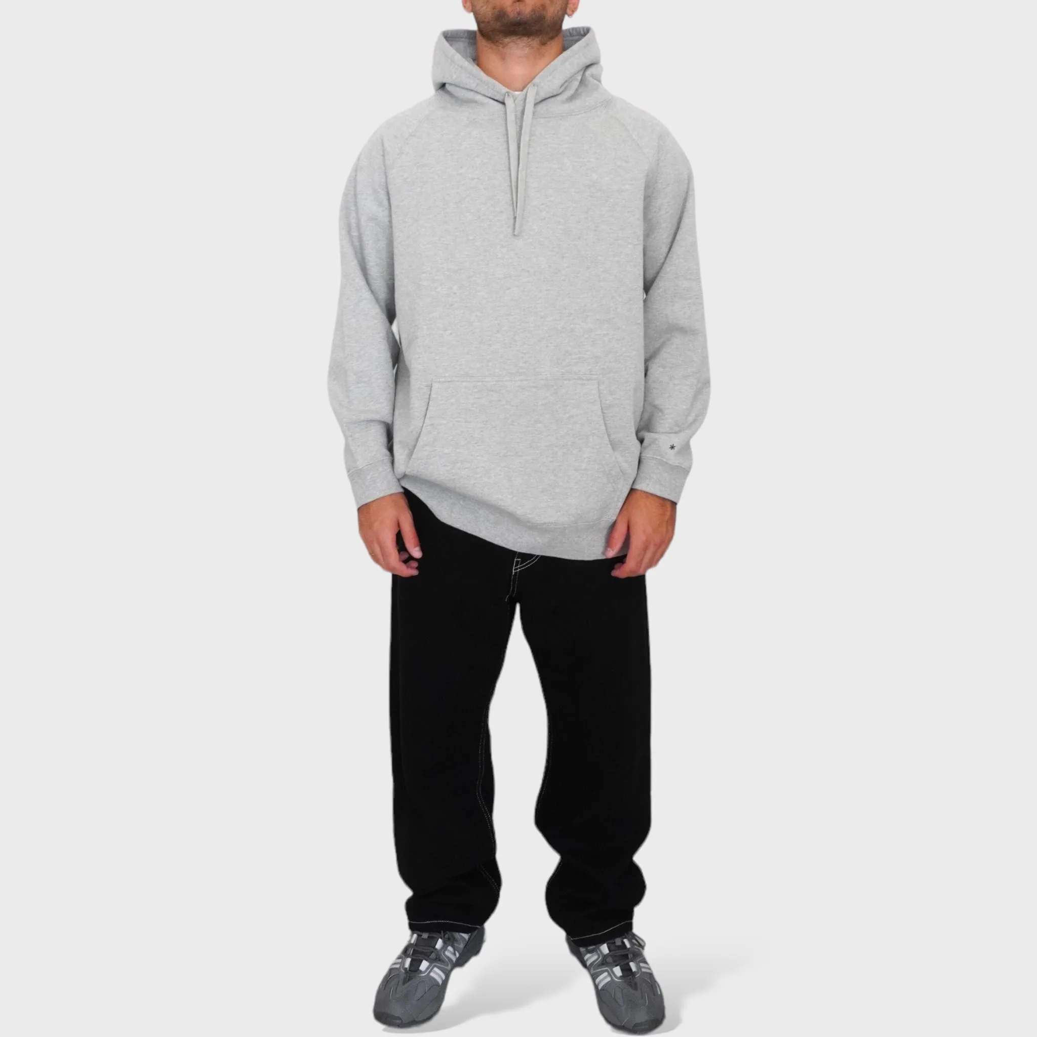 Snow Peak Recycled Cotton Hoodie I Grå