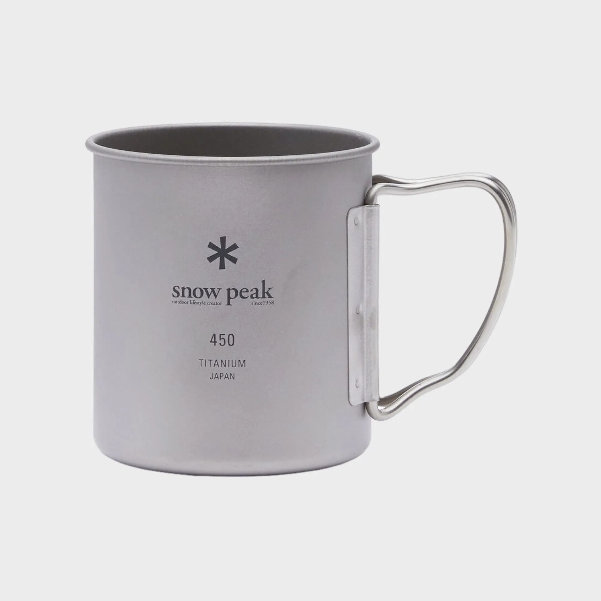 Snow Peak Titanium Single Cup 450 ml