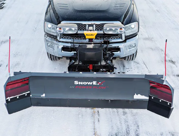 SnowEx POWER PLOW™ 8100PP & 8611PP Winged Blade Snow Plows | 8' to 11'