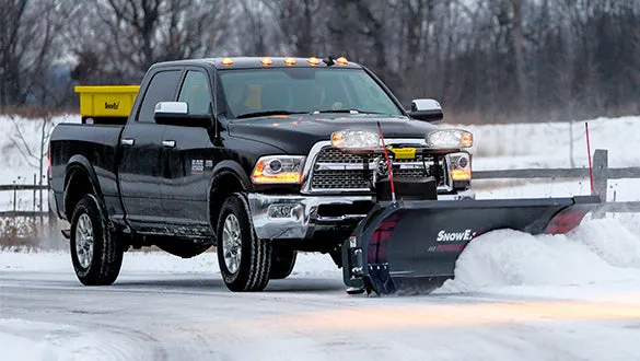 SnowEx POWER PLOW™ 8100PP & 8611PP Winged Blade Snow Plows | 8' to 11'