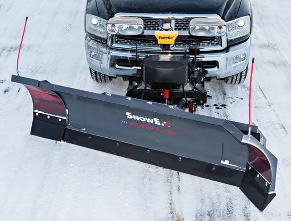 SnowEx POWER PLOW™ 8100PP & 8611PP Winged Blade Snow Plows | 8' to 11'