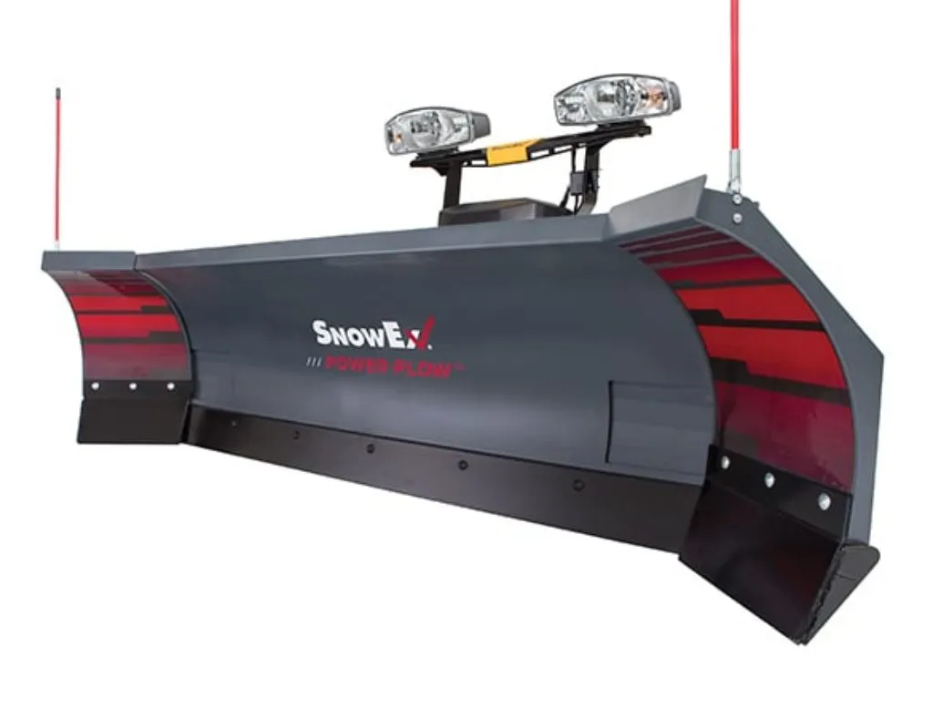 SnowEx POWER PLOW™ 8100PP & 8611PP Winged Blade Snow Plows | 8' to 11'