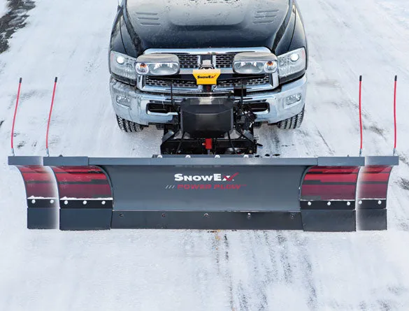 SnowEx POWER PLOW™ 8100PP & 8611PP Winged Blade Snow Plows | 8' to 11'