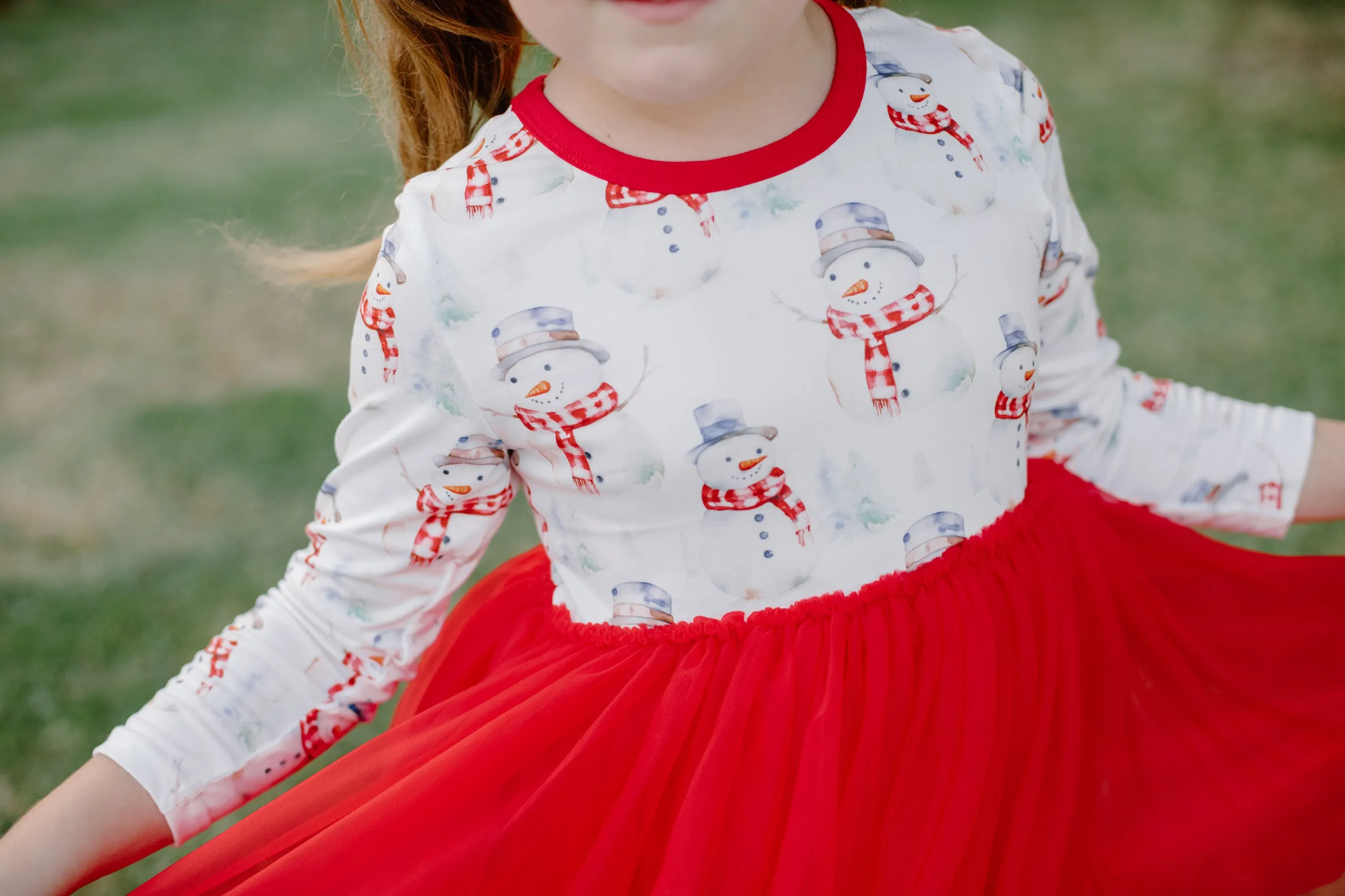 SNOWMAN TUTU DRESS