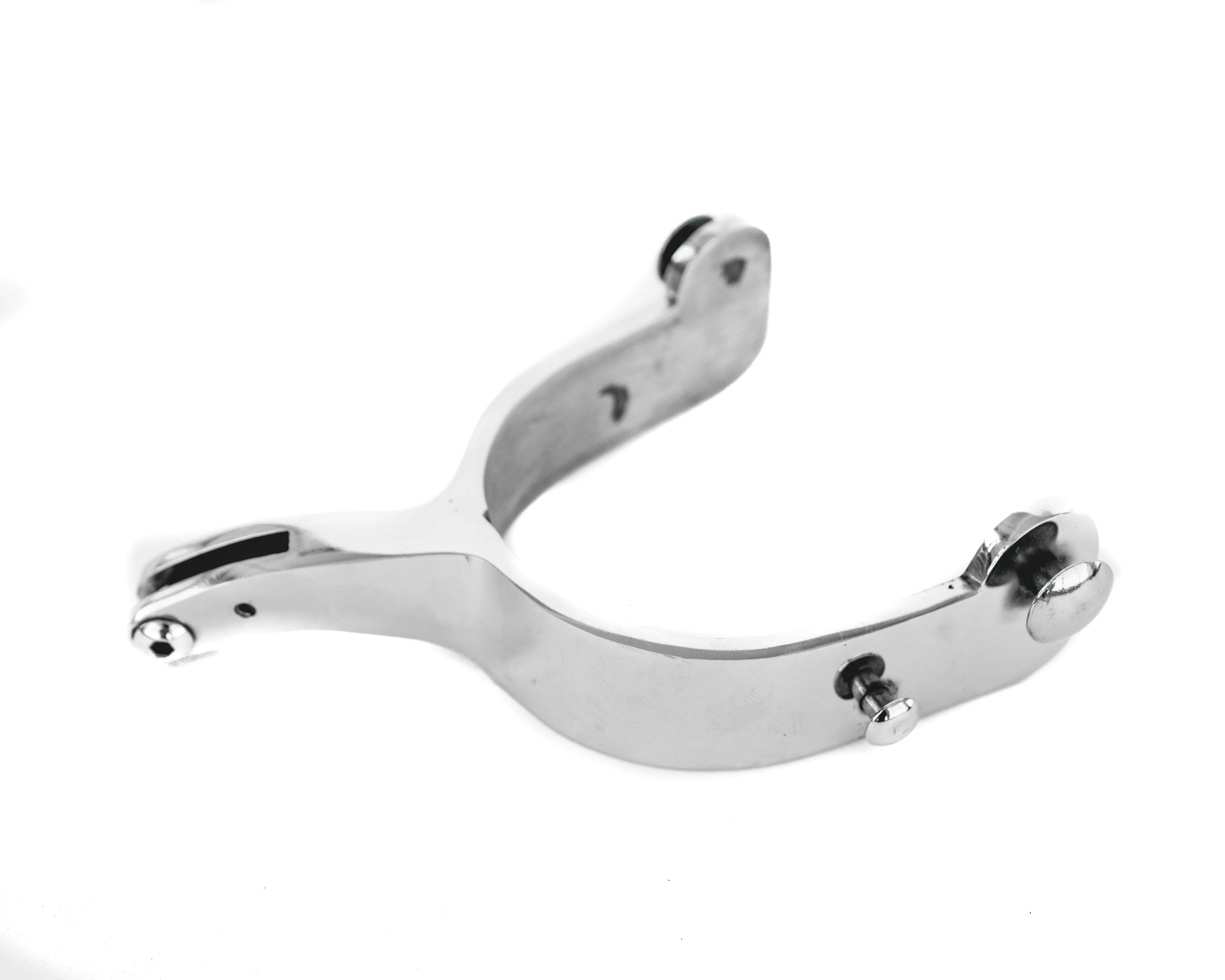 Stainless Steel Bull Riding Spurs