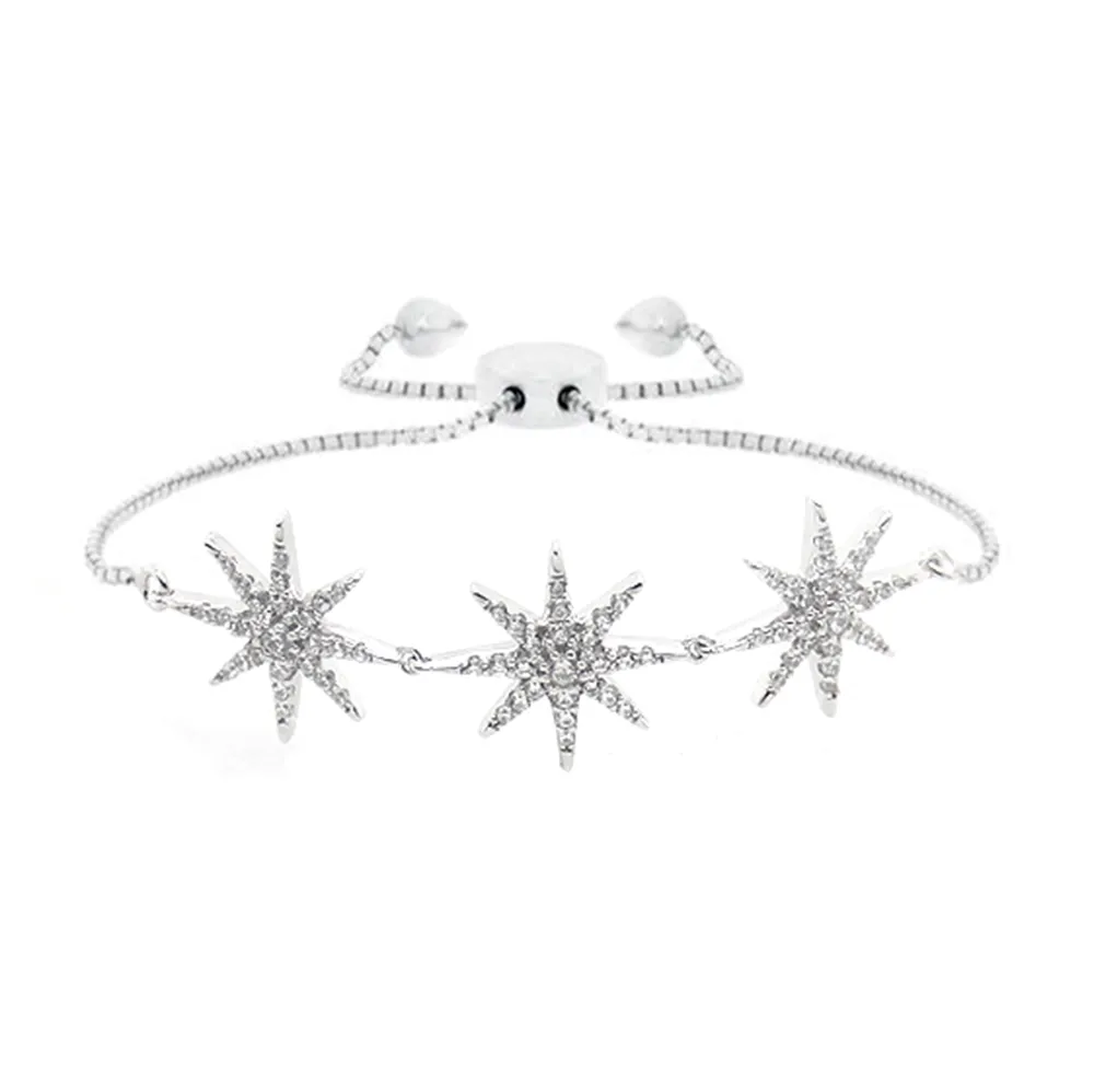 STARBURST BRACELET – SILVER