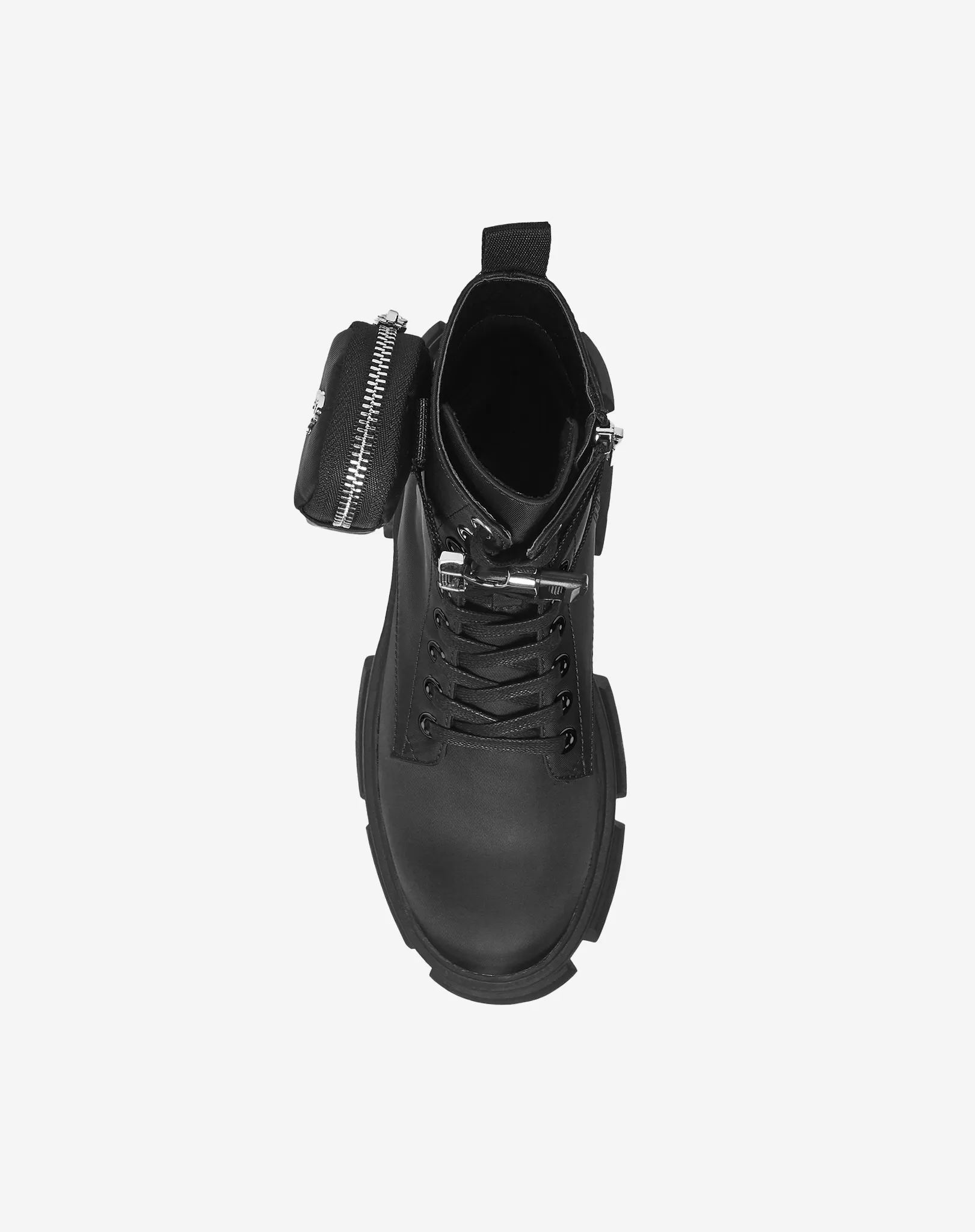 Steve Madden Tanker-P Boots Zwart