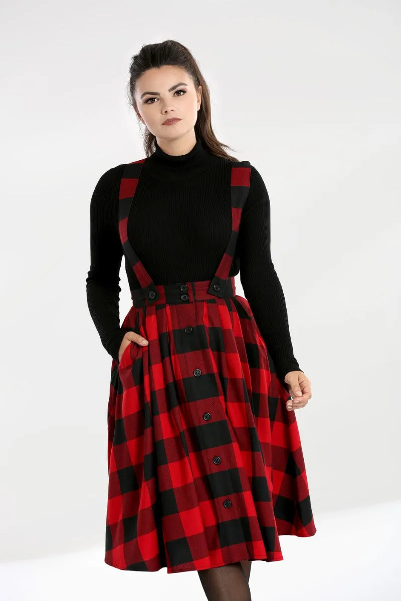 Teen Spirit Pinafore Skirt