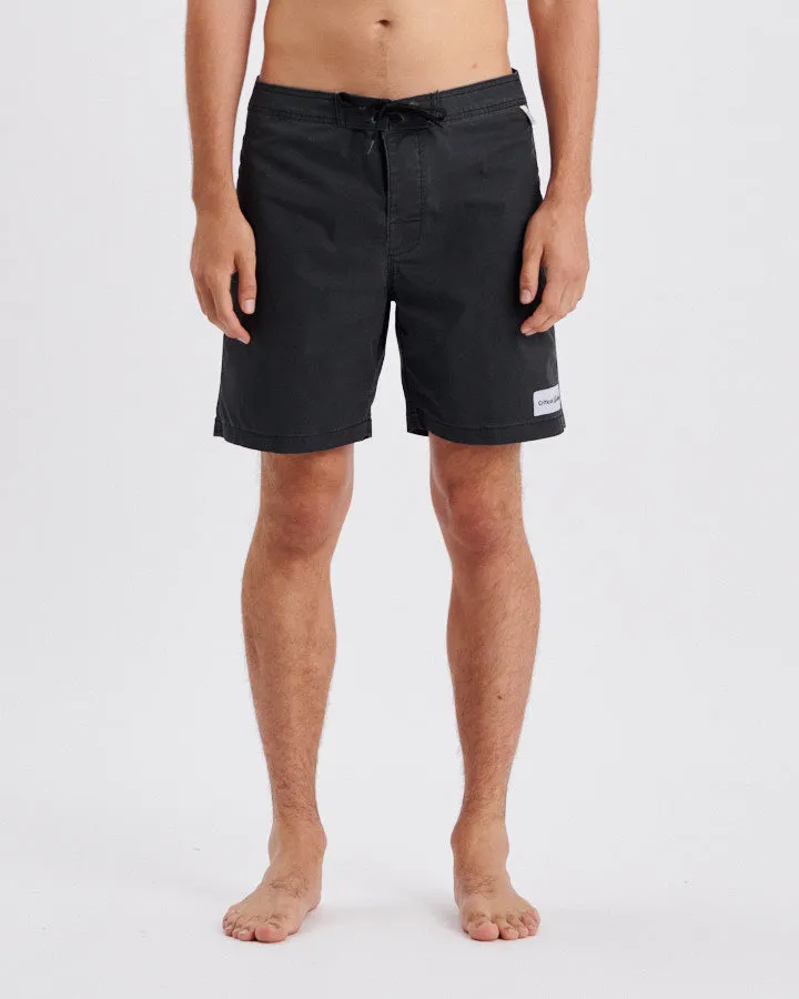 Temples 18" Boardshort - Asphalt