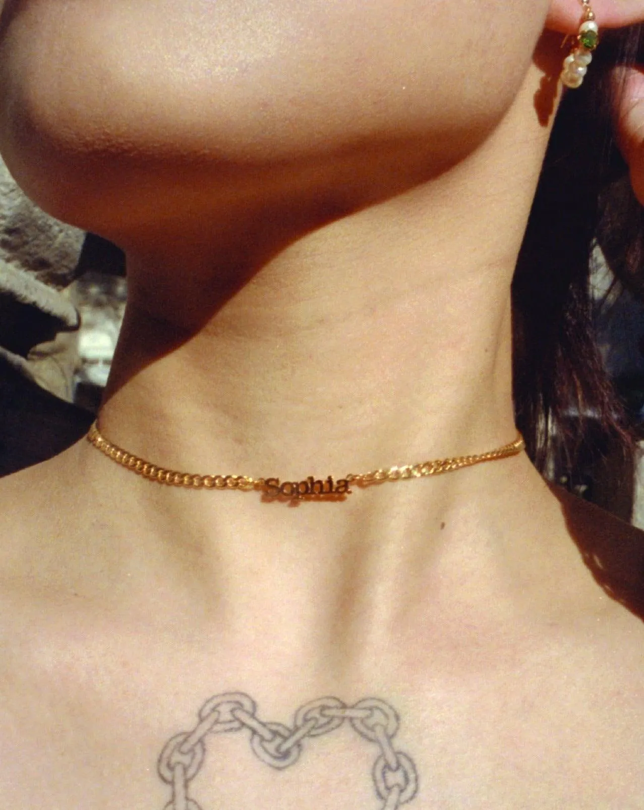 The Nameplate Customized Choker