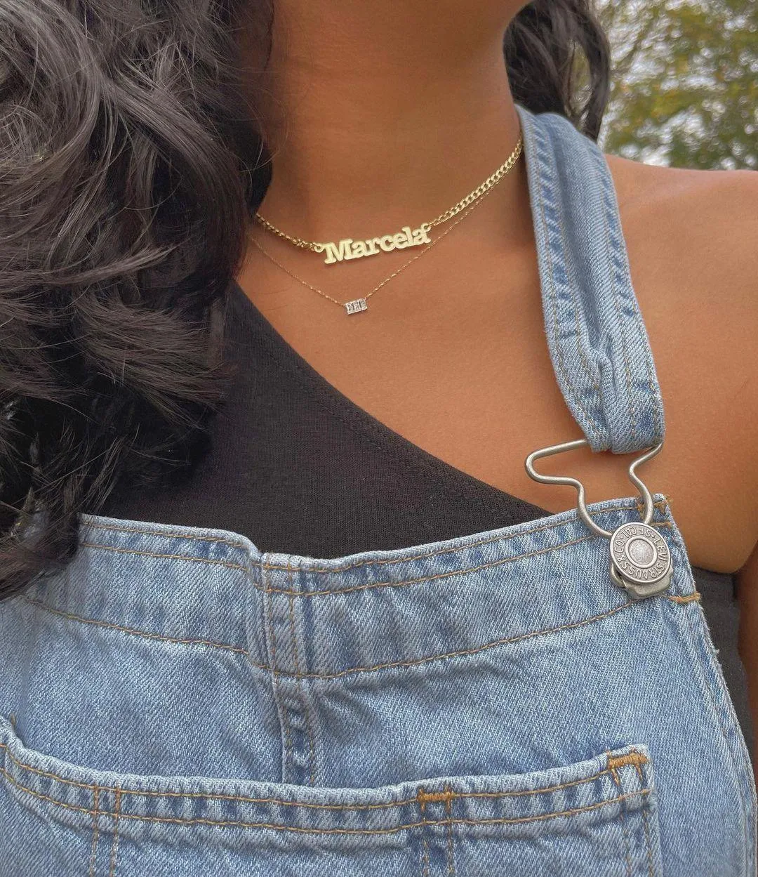 The Nameplate Customized Choker