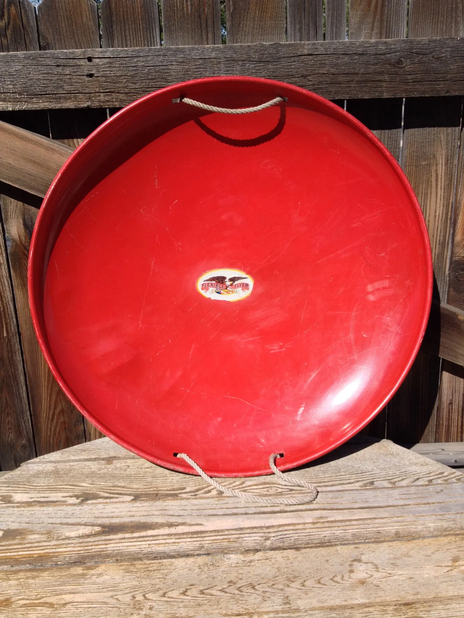 Vintage Flexible Flyer Snow Saucer