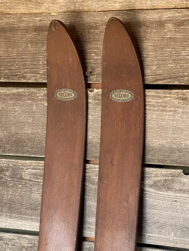 Vintage Lund Record Skis