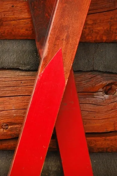 Vintage Lund Skis - FIS Model