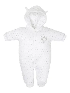 White Snowsuit / Pramsuit